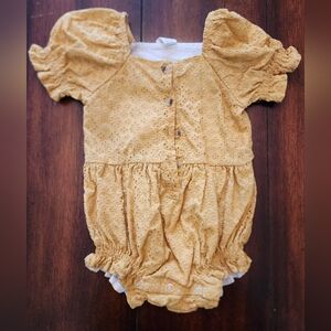 Sold Kate Quinn Yellow Pooh Collection Romper